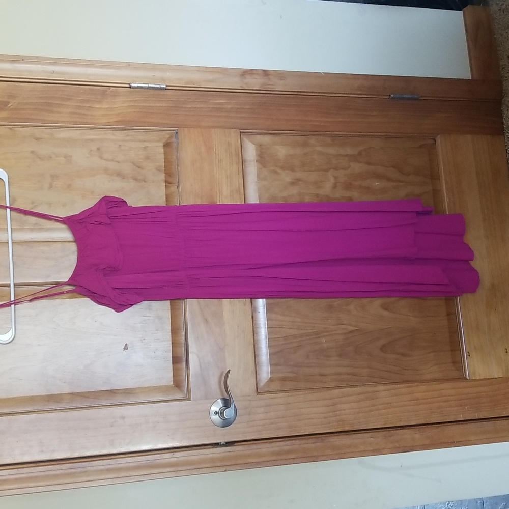 Maxi spaghetti strap maxi